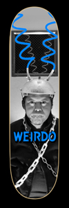 El Vampiro Brain Cap Flourescent Blue 8 1/4