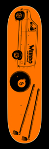 Van 8 Ball Hoes orange 8