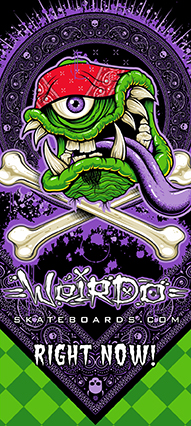 el weirdo side banner ad